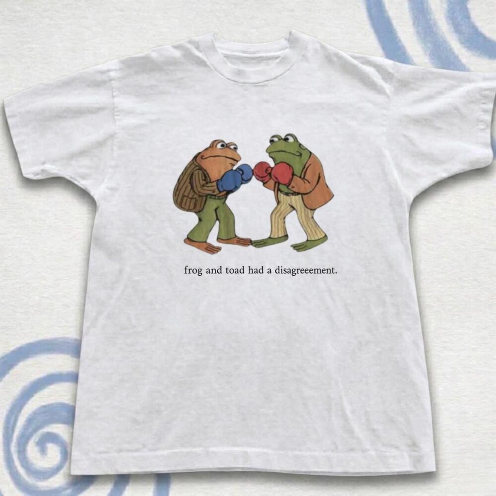 Frog And Toad White T-Shirt
